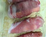 しっかりおかずに昇級☆肉巻き笹かまぼこ♫作り方2写真