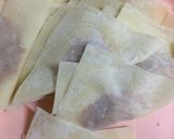 今日ランチ； 簡単ワンタンスープ作り方8写真