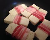 豚バラ巻豆腐ステーキ作り方1写真