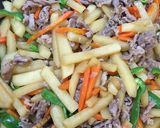 豚肉とじゃがいものきんぴら煮作り方7写真