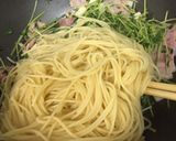 豆苗パスタ作り方7写真