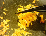 秋の味覚！さつま芋とキノコの麻婆炒め作り方4写真