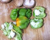 日本そばの神楽南蛮と生しいたけ炒め作り方1写真