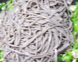 日本そばの神楽南蛮と生しいたけ炒め作り方9写真