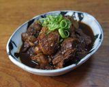 牛すじの赤みそ炊き作り方6写真
