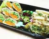お弁当に♪竹輪のお好み焼き風作り方5写真