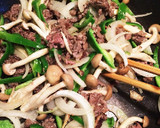 牛肉とピーマンのオイスターソース炒め作り方4写真