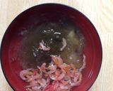 とろろ昆布と桜海老のお吸い物作り方3写真