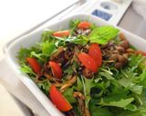きのこと水菜のバルサミコサラダ作り方7写真