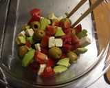 ワインと一緒にどうぞ、オリーブの前菜作り方1写真