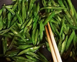おススメ！ささげの青南蛮なめんつゆ炒め作り方5写真