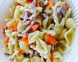ワンポットパスタで簡単サラダ作り方3写真