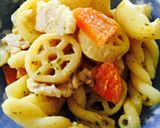 ワンポットパスタで簡単サラダ作り方4写真