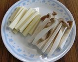きのことチーズの肉巻きソテー作り方1写真