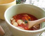 ワンポットパスタ☆トマトパスタスープ作り方4写真