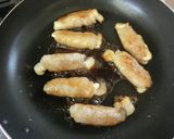 きのことチーズの肉巻きソテー作り方5写真