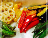 柚子香るおもてなし！野菜素揚げゆずぽん✿作り方4写真
