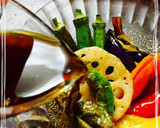 柚子香るおもてなし！野菜素揚げゆずぽん✿作り方6写真
