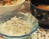 簡単！あと一品＊とろとろ～長芋じゃこ作り方5写真