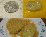 オーブンでおいしく揚げ物☆こんがりパン粉作り方3写真