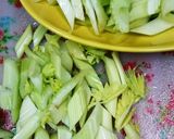 簡単で美味しいセロリの炒め物♪良い香り～作り方1写真