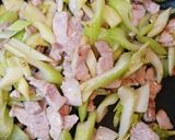 簡単で美味しいセロリの炒め物♪良い香り～作り方2写真