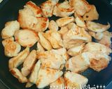 *常備菜*鶏肉と長芋の黒酢生姜炒め♡作り方5写真