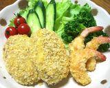 オーブンでおいしく揚げ物☆こんがりパン粉作り方6写真