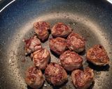 牛肉切り落としでサイコロステーキ煮込み作り方5写真