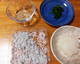 さっぱりしらす大根おろし和え丼作り方1写真