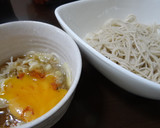 2回楽しむ「おろし卵＆ごま豆乳」のお蕎麦作り方3写真