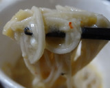 2回楽しむ「おろし卵＆ごま豆乳」のお蕎麦作り方6写真