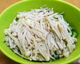 ピーマンとえのきの胡麻和え作り方3写真