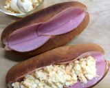 ランチ、お弁当に。卵とハムのロールサンド作り方3写真