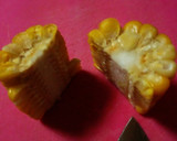 キレイに食べれる♪とうもろこしのカット法作り方1写真
