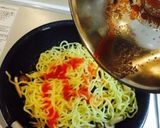 たらこバター焼きそば作り方4写真