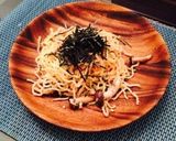 たらこバター焼きそば作り方5写真