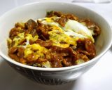 茄子嫌いさんへ☆カレー味で茄子卵丼作り方10写真