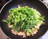 水菜と豚肉と薄揚げの煮物作り方7写真