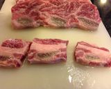 焦げつかないさっぱりカルビ焼肉作り方2写真