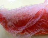 炙り塩麹サーモン丼作り方1写真