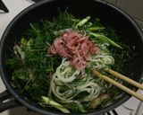 若芽ひじきと桜えびのパスタ作り方14写真