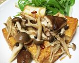 厚揚げときのこのしょうが焼き。お弁当にも作り方7写真
