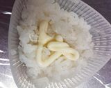 牛こまうまっうまっコロッケ♪おにぎり作り方3写真