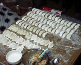 我が家のレシピ!手作り餃子の皮♡作り方4写真