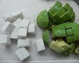 簡単★ごまみそアボカドココット焼き作り方1写真