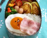 目玉焼きを簡単かわいく♪ぐでたまキャラ弁作り方8写真