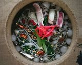 沖縄いか汁風いか墨そーめん作り方8写真