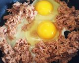 ツナ味噌スクランブルエッグ作り方3写真