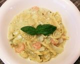 ジェノバクリームのワンポットパスタ作り方4写真